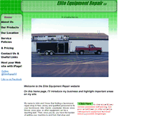 Tablet Screenshot of eliterepairs.com